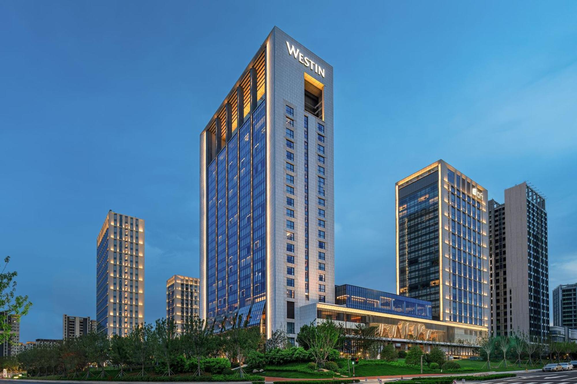 Hotel The Westin Yantai Exterior foto