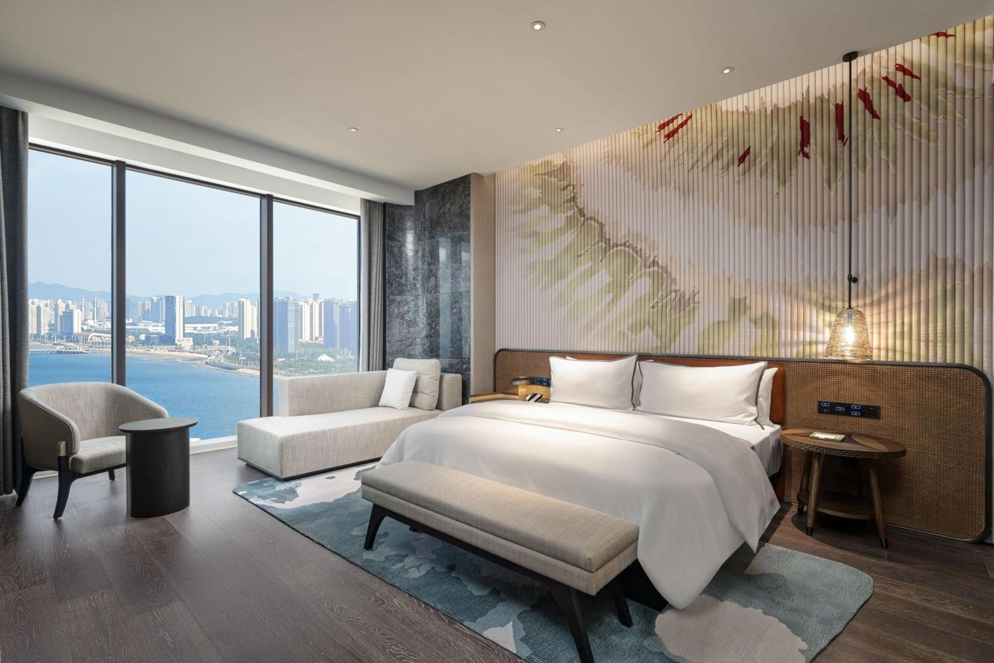 Hotel The Westin Yantai Exterior foto